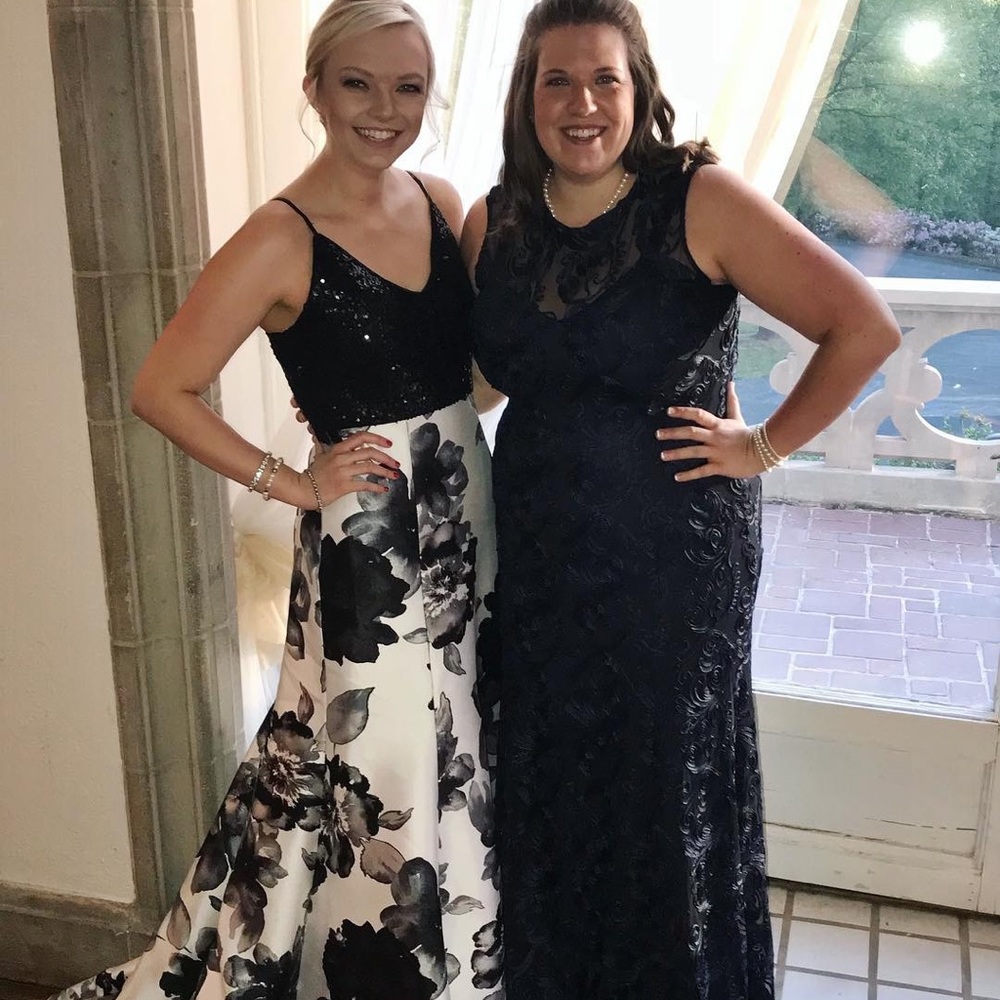 Navy Blue Gown